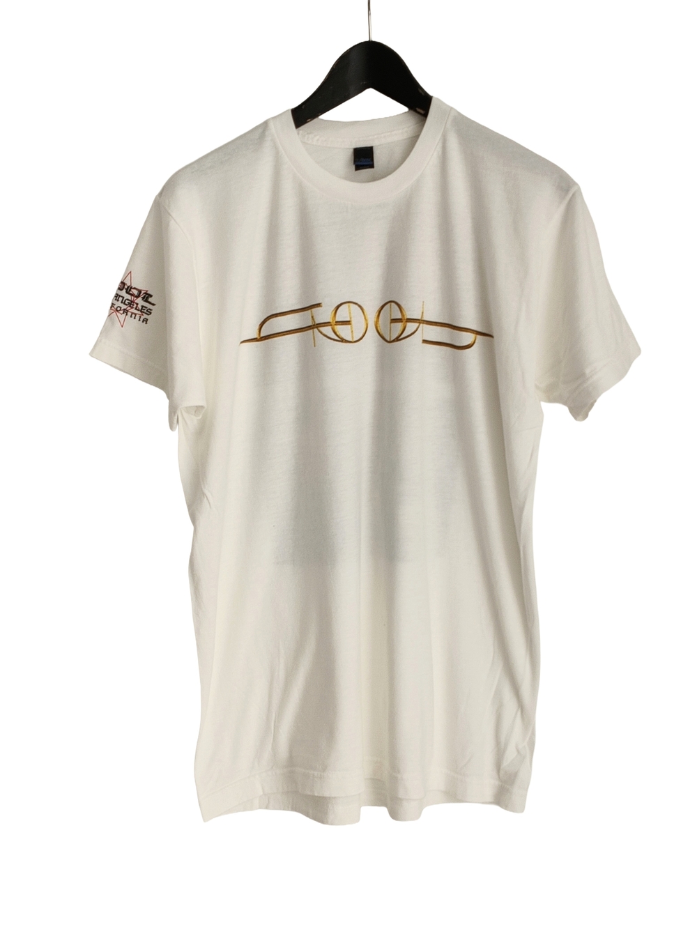 VTG 2019 Tool Los Angeles Band Graphic Tee White Tultex Ring Spun Shirt L